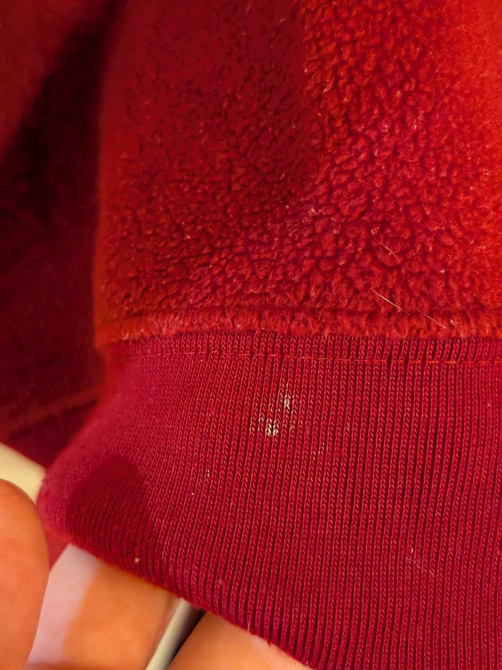 Vintage 90s Tigger Red Quarter-Zip Fleece Pullover